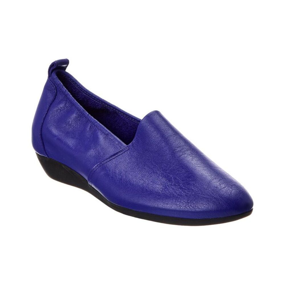 Arche Onyko Leather Flat, Blue